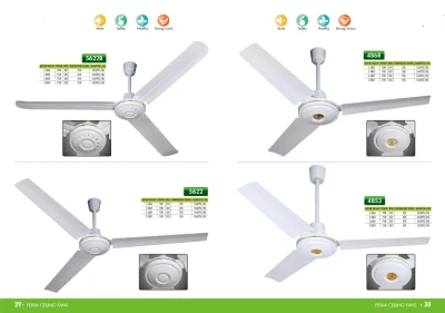 56 pouces appareils ménagers ventilateur de refroidissement moderne Loft Style ventilateur de plafond décoratif électrique ménage domestique ventilateurs de plafond