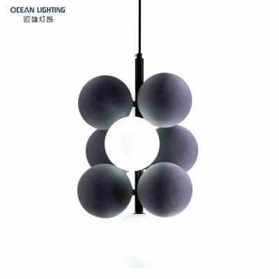 Ocean Novelty Long LED Flannel Plafond Moderne Lustres Pendentif Lumières Nordic